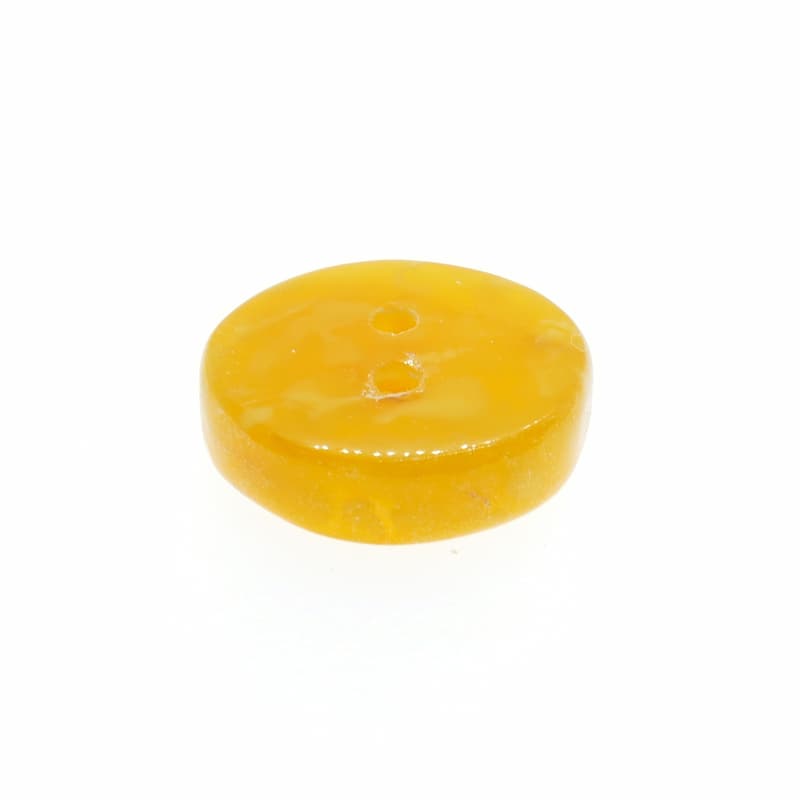 Egg yolk Baltic amber buttons