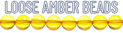 Loose amber beads ◦ Beading supplies